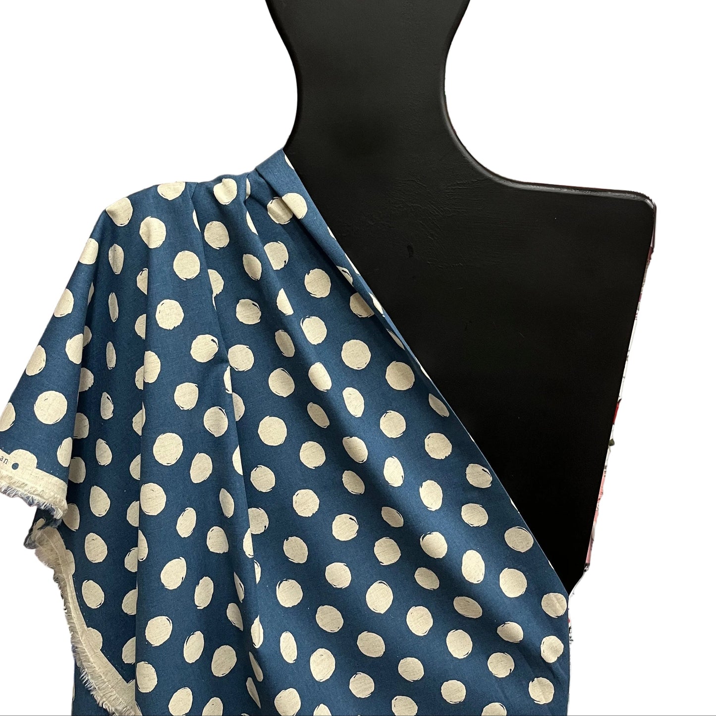 imperfect dots dusty blue