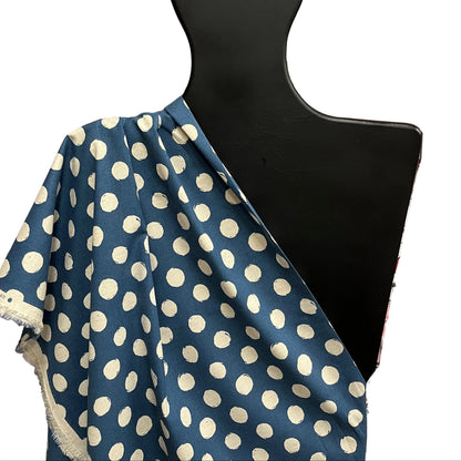imperfect dots dusty blue