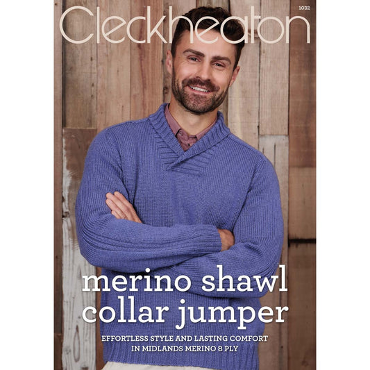 Merino Shawl Collar Jumper
